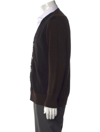 MHL by Margaret Howell Wool V-Neck Cardigan