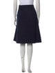 MHL by Margaret Howell Ruffle Embellishment Knee-Length Skirt