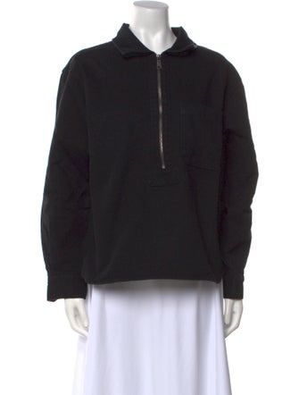 MHL by Margaret Howell Linen Long Sleeve Sweatshirt