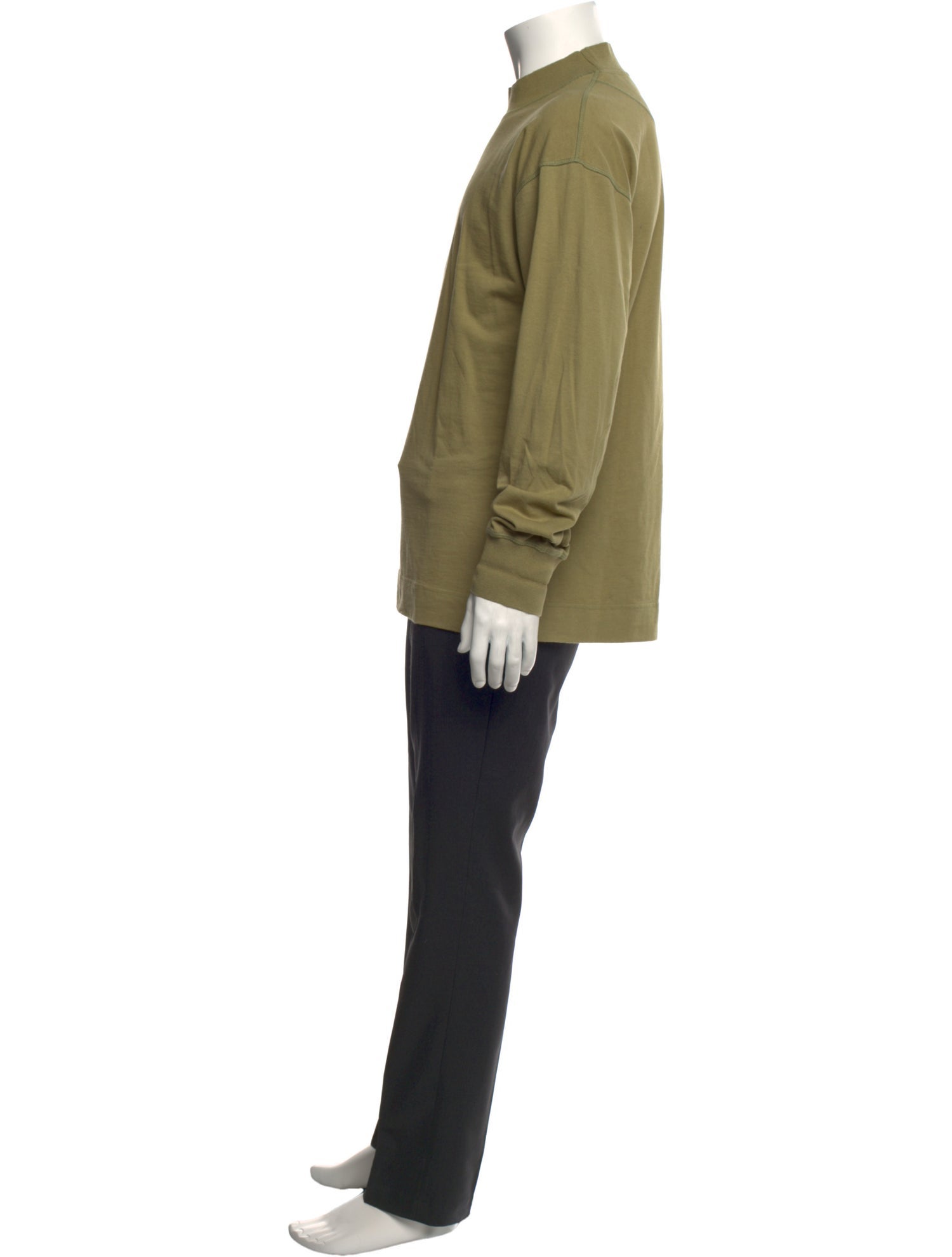 MHL by Margaret Howell Mock Neck Long Sleeve Henley