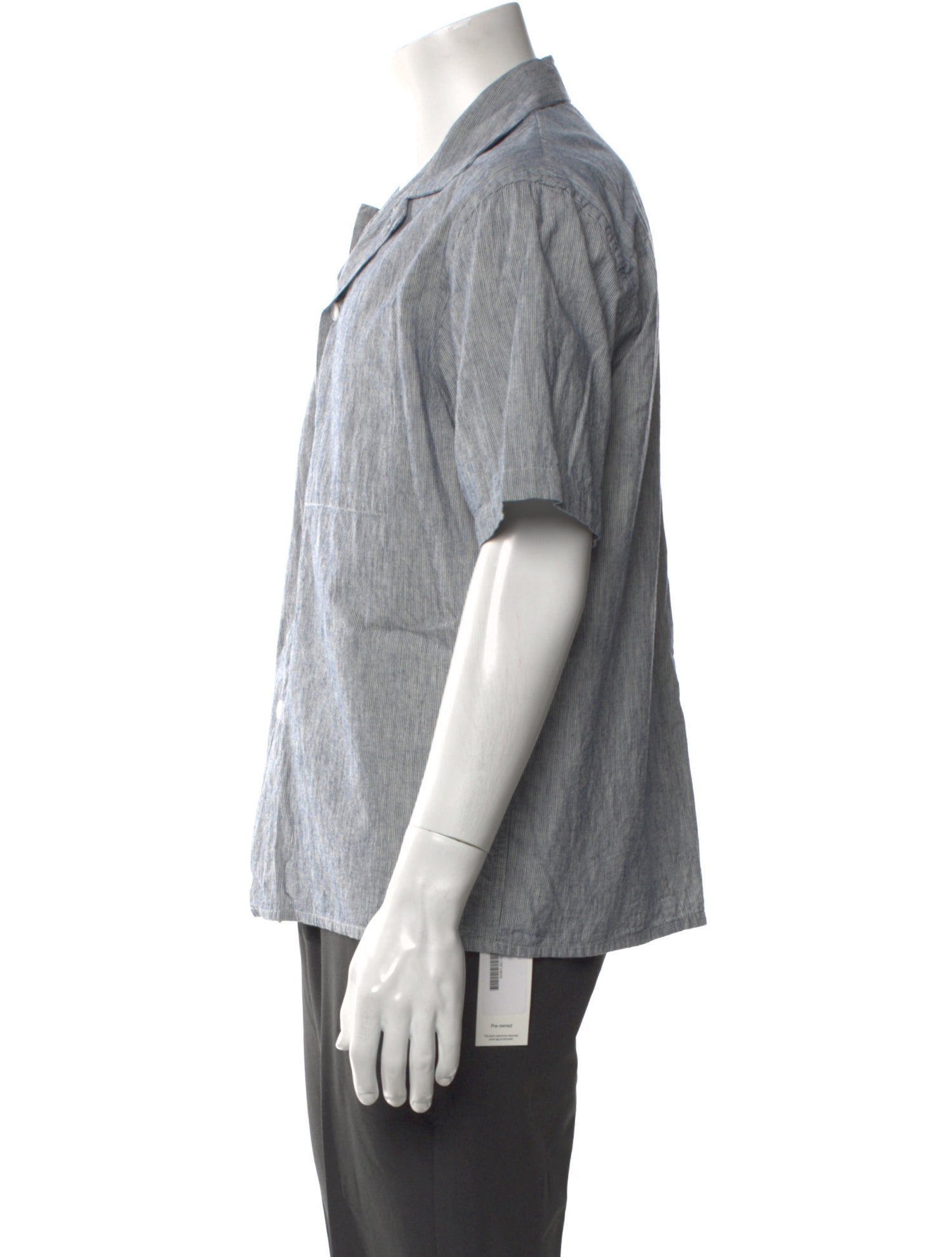 MHL by Margaret Howell Striped Short Sleeve Shirt