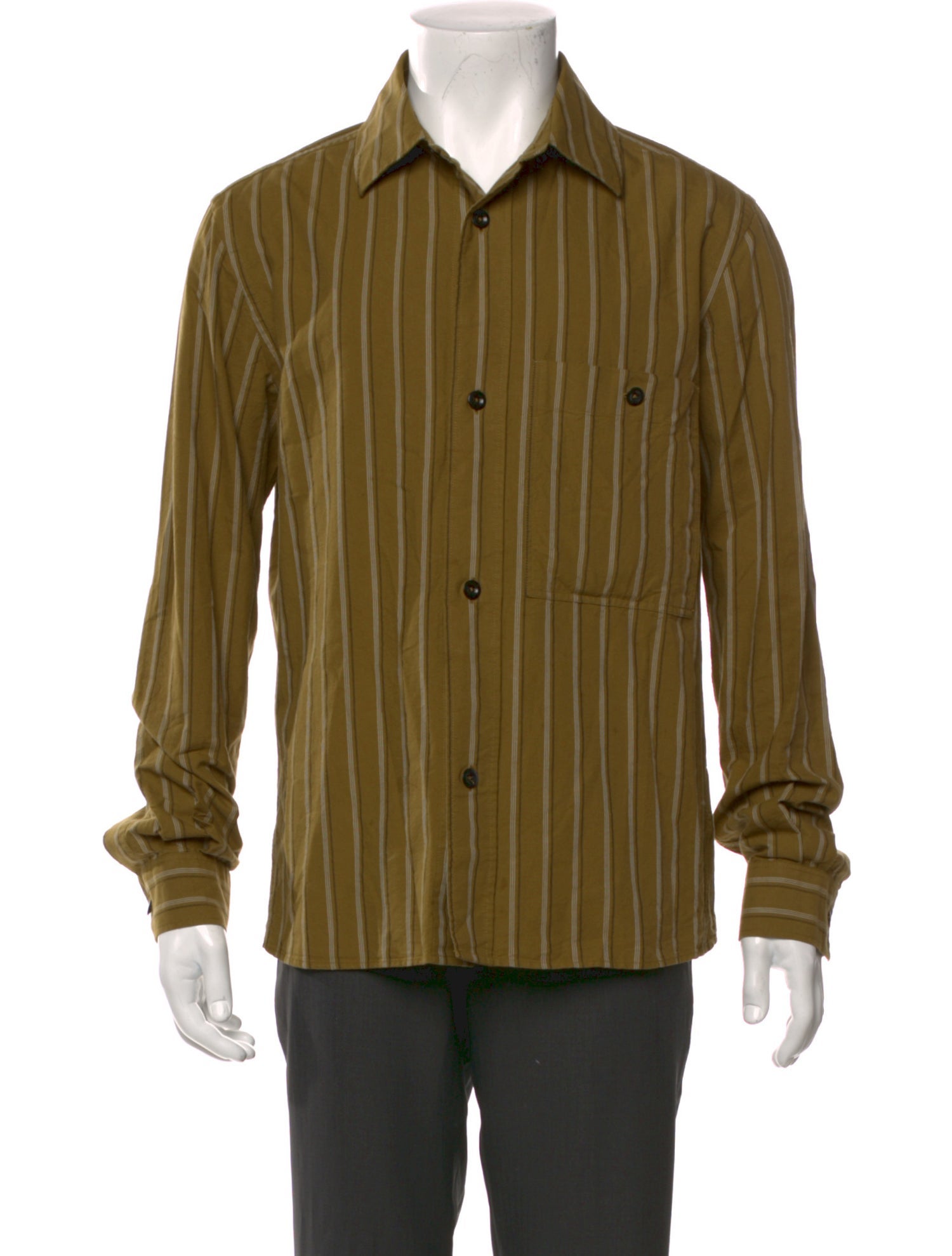 MHL by Margaret Howell Striped Long Sleeve Shirt