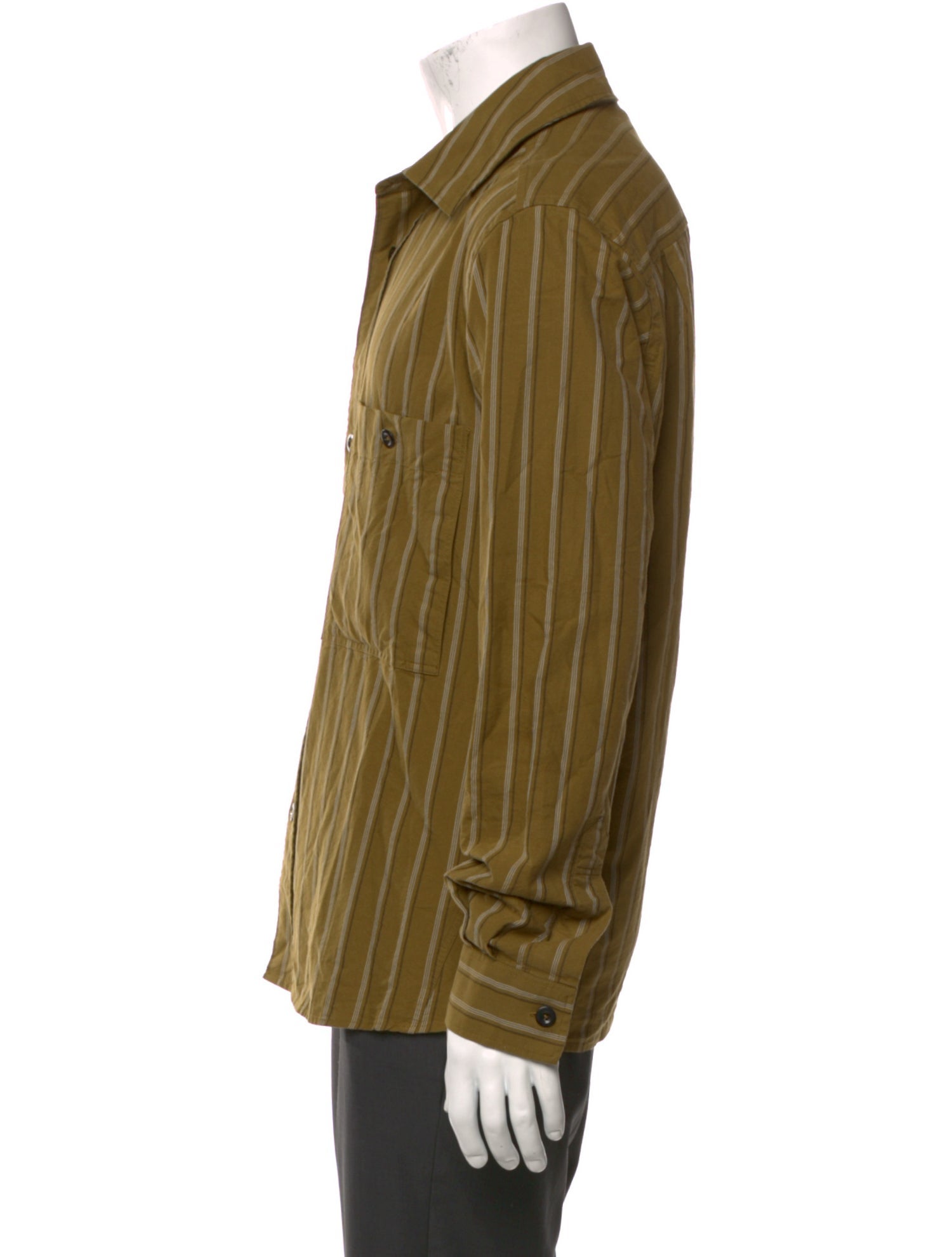 MHL by Margaret Howell Striped Long Sleeve Shirt