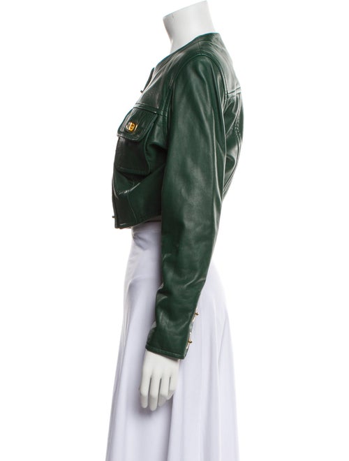 Michael Hoban North Beach Leather Evening Jacket