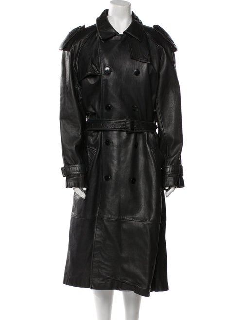 Michael Hoban North Beach Leather Trench Coat