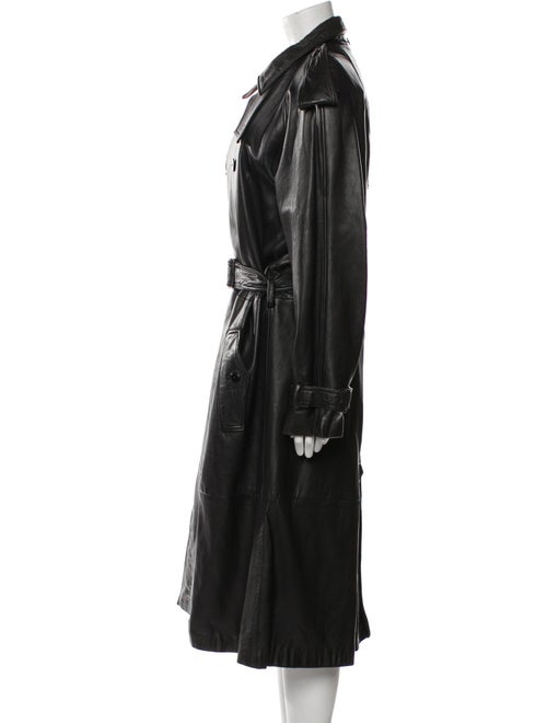 Michael Hoban North Beach Leather Trench Coat