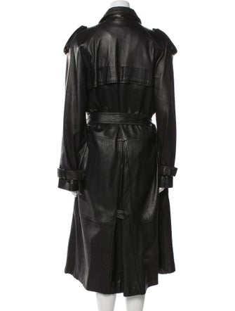 Michael Hoban North Beach Leather Trench Coat
