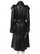 Michael Hoban North Beach Leather Trench Coat