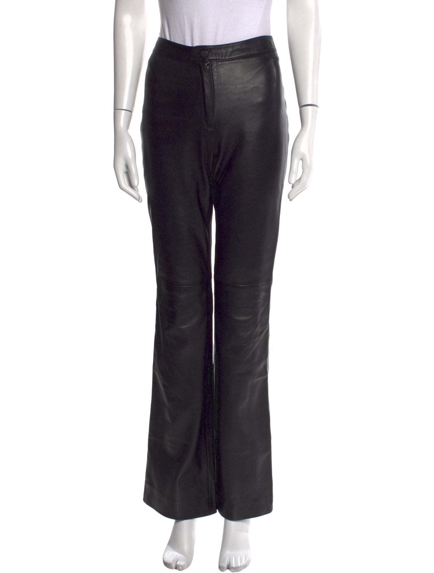 Michael Hoban North Beach Leather Wide Leg Pants