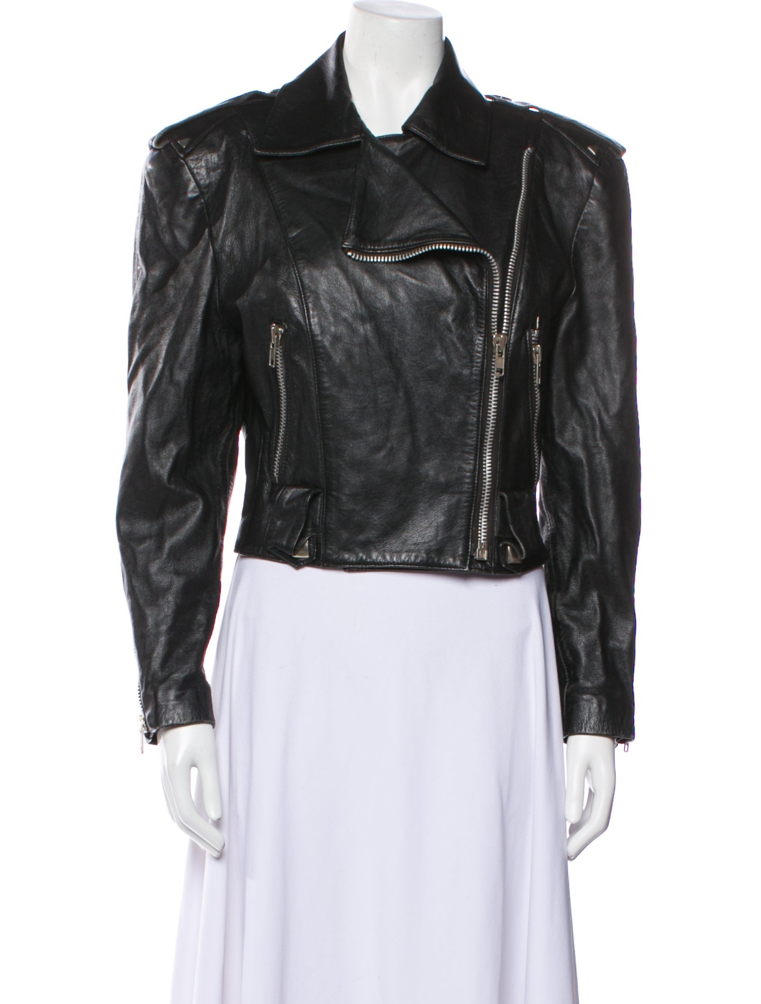 Michael Hoban North Beach Leather Biker Jacket