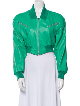 Michael Hoban North Beach Leather Evening Jacket