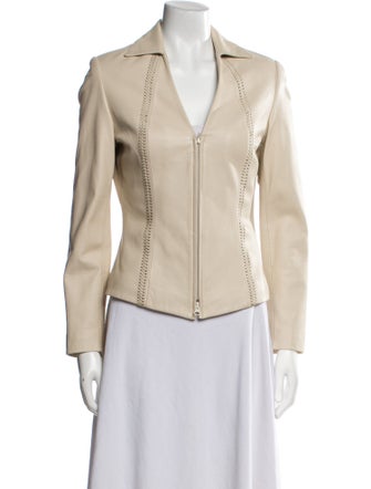 Michael Hoban North Beach Leather Biker Jacket