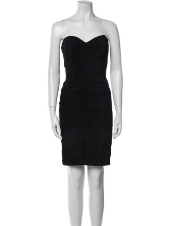 Michael Hoban North Beach Suede Mini Dress