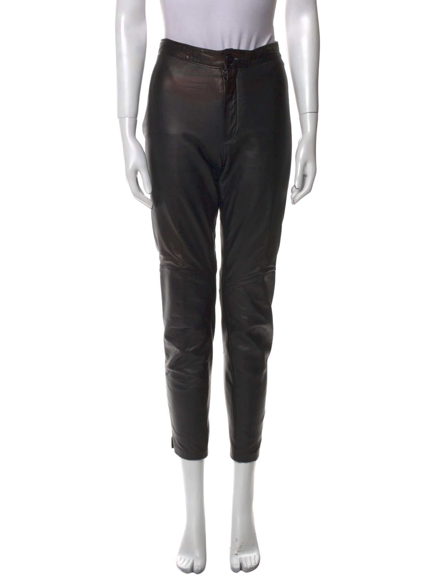 Michael Hoban North Beach Leather Skinny Leg Pants
