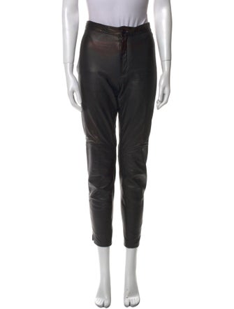 Michael Hoban North Beach Leather Skinny Leg Pants