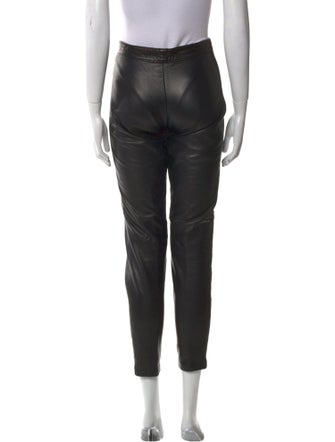 Michael Hoban North Beach Leather Skinny Leg Pants