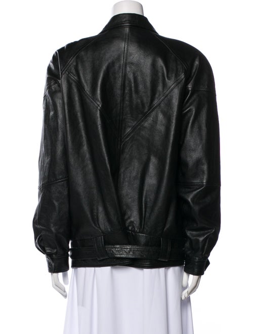Michael Hoban North Beach Leather Bomber Jacket