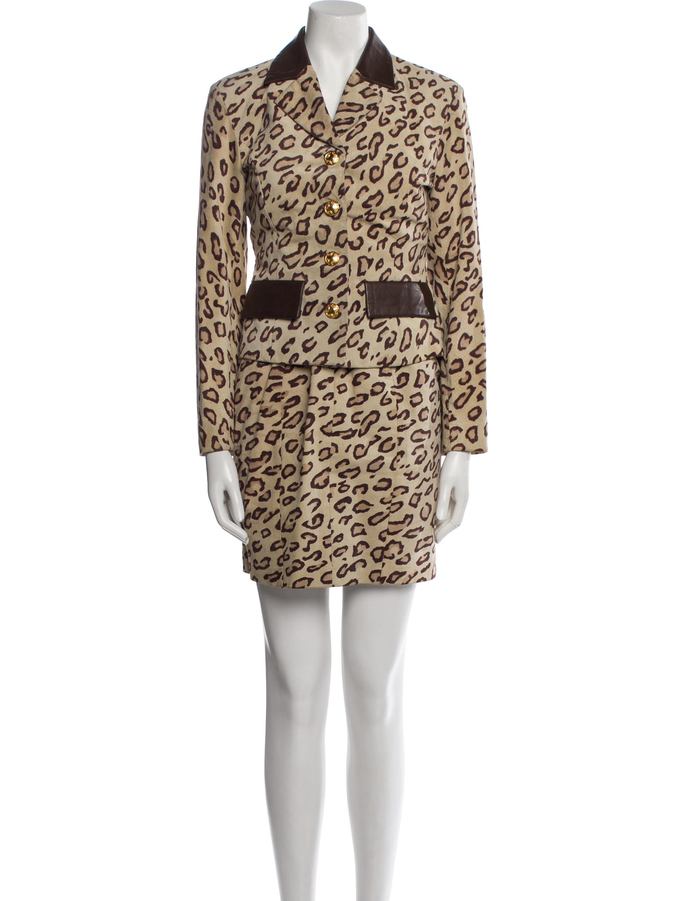 Michael Hoban North Beach Vintage 1990's Dress Set