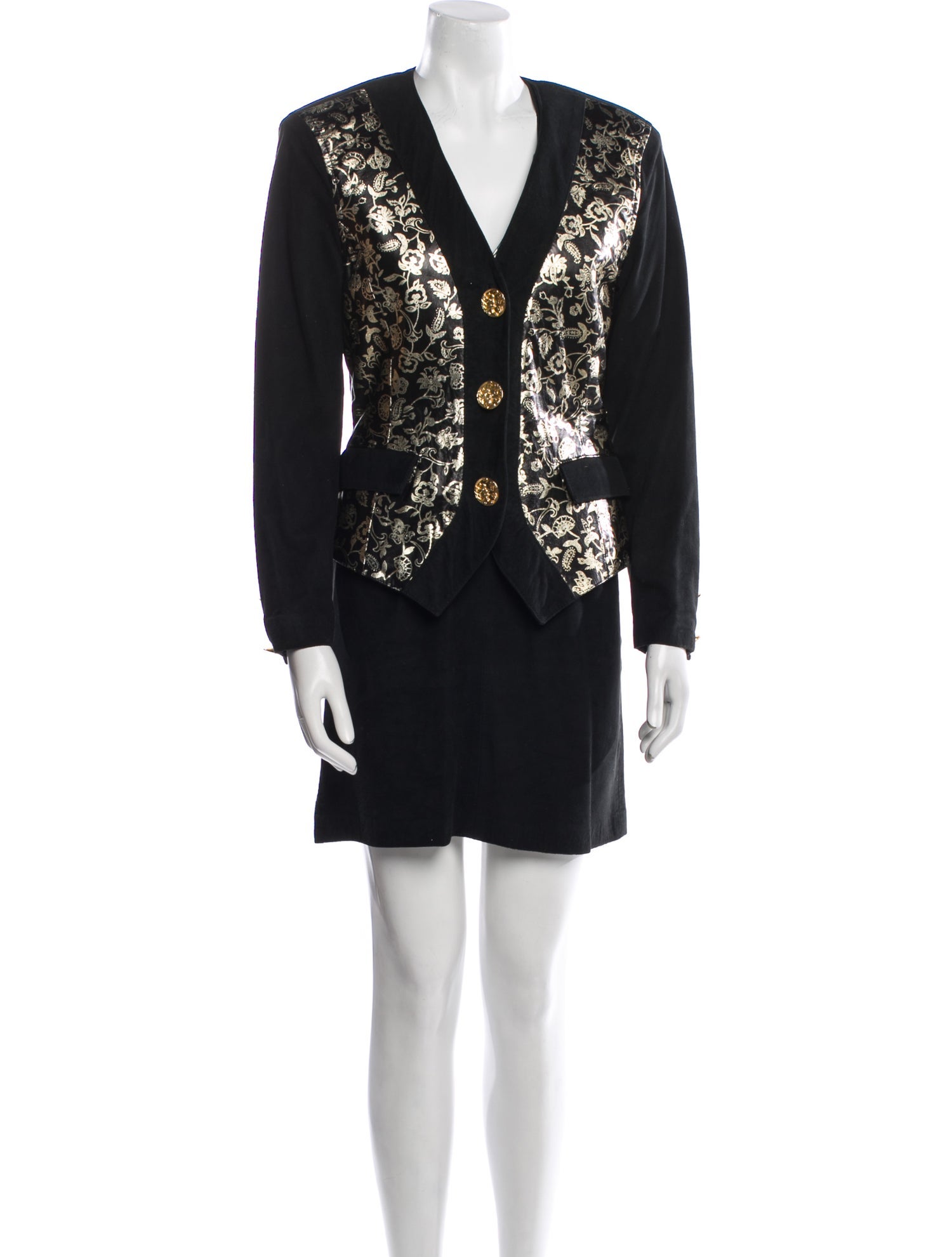 Michael Hoban North Beach Vintage 1990's Dress Set