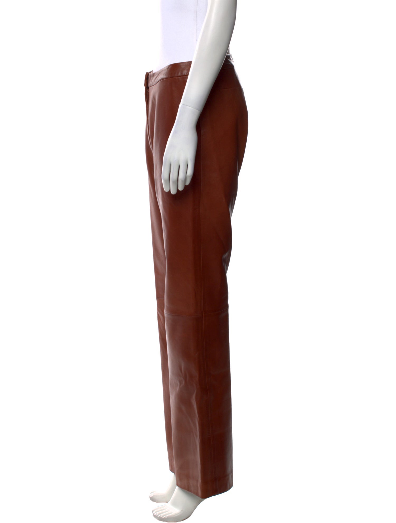 Michael Hoban North Beach Leather Wide Leg Pants