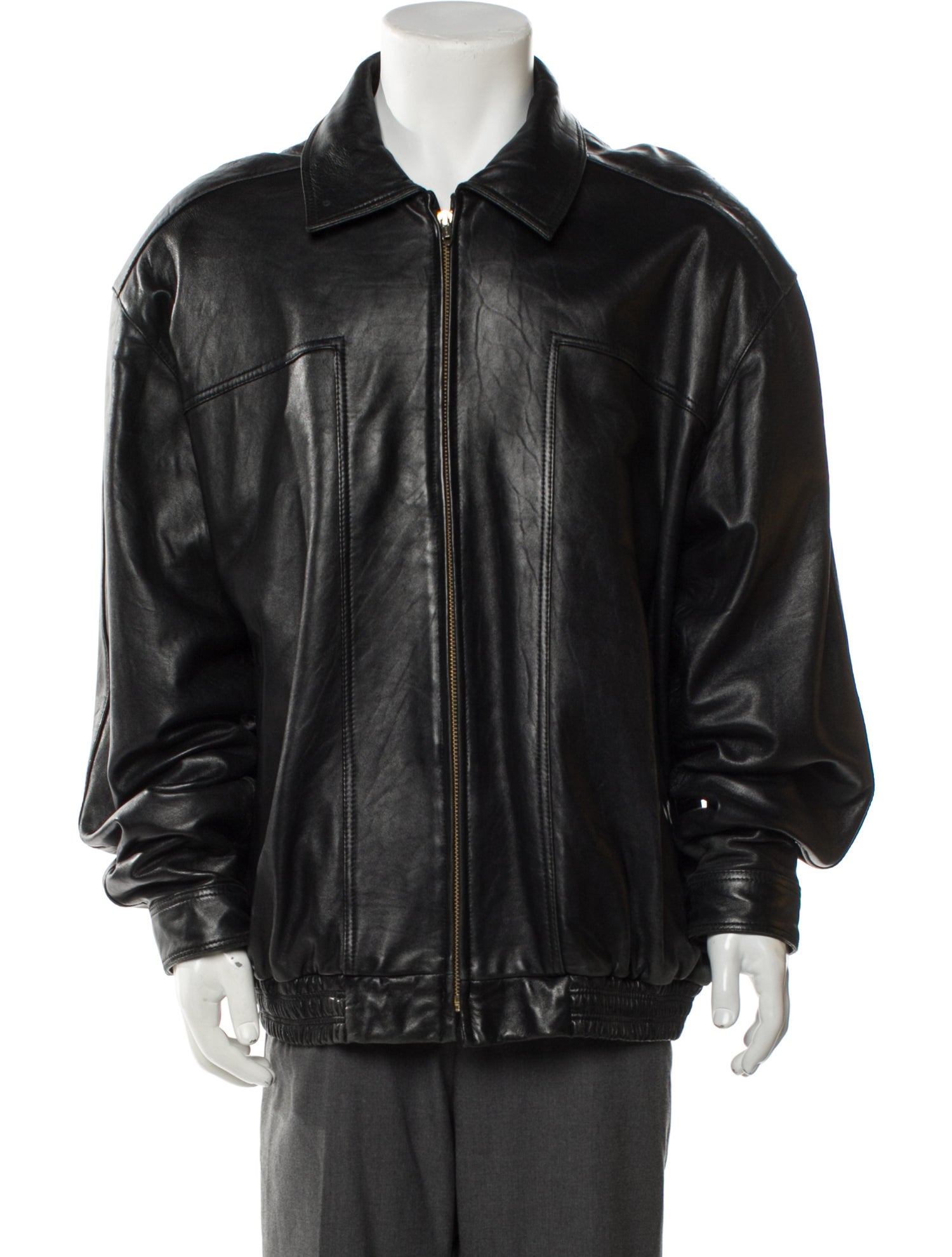 Michael Hoban North Beach Vintage 1990's Moto Jacket