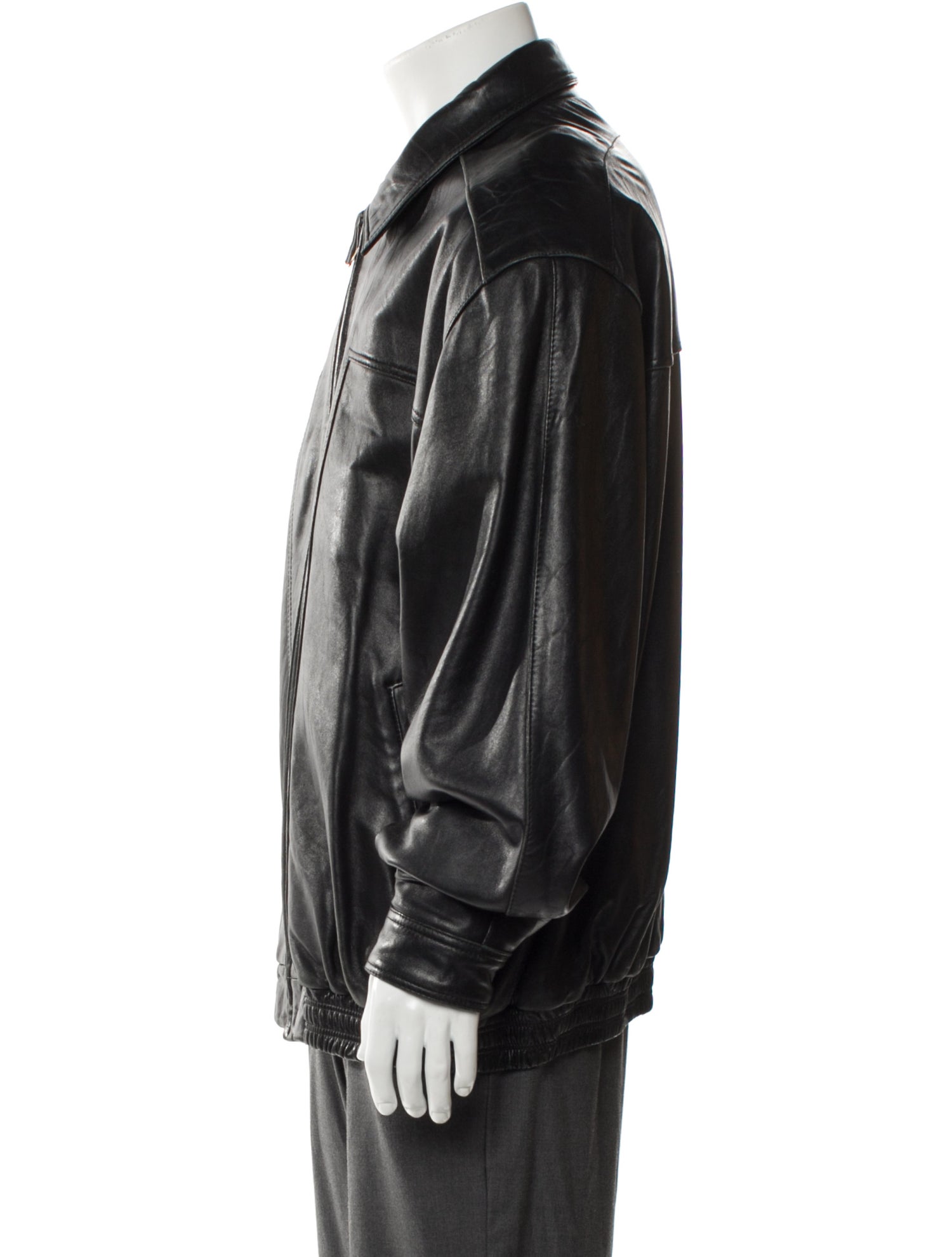 Michael Hoban North Beach Vintage 1990's Moto Jacket