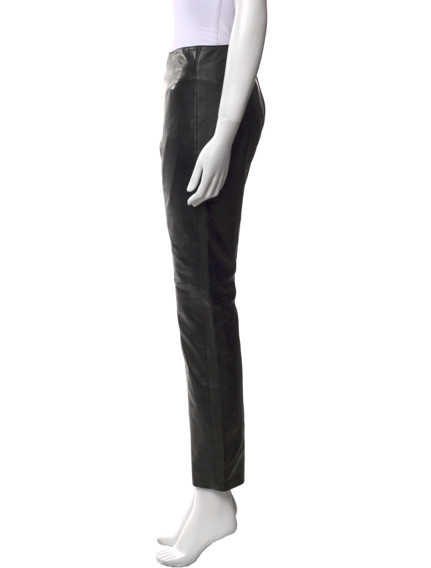 Michael Hoban North Beach Leather Straight Leg Pants