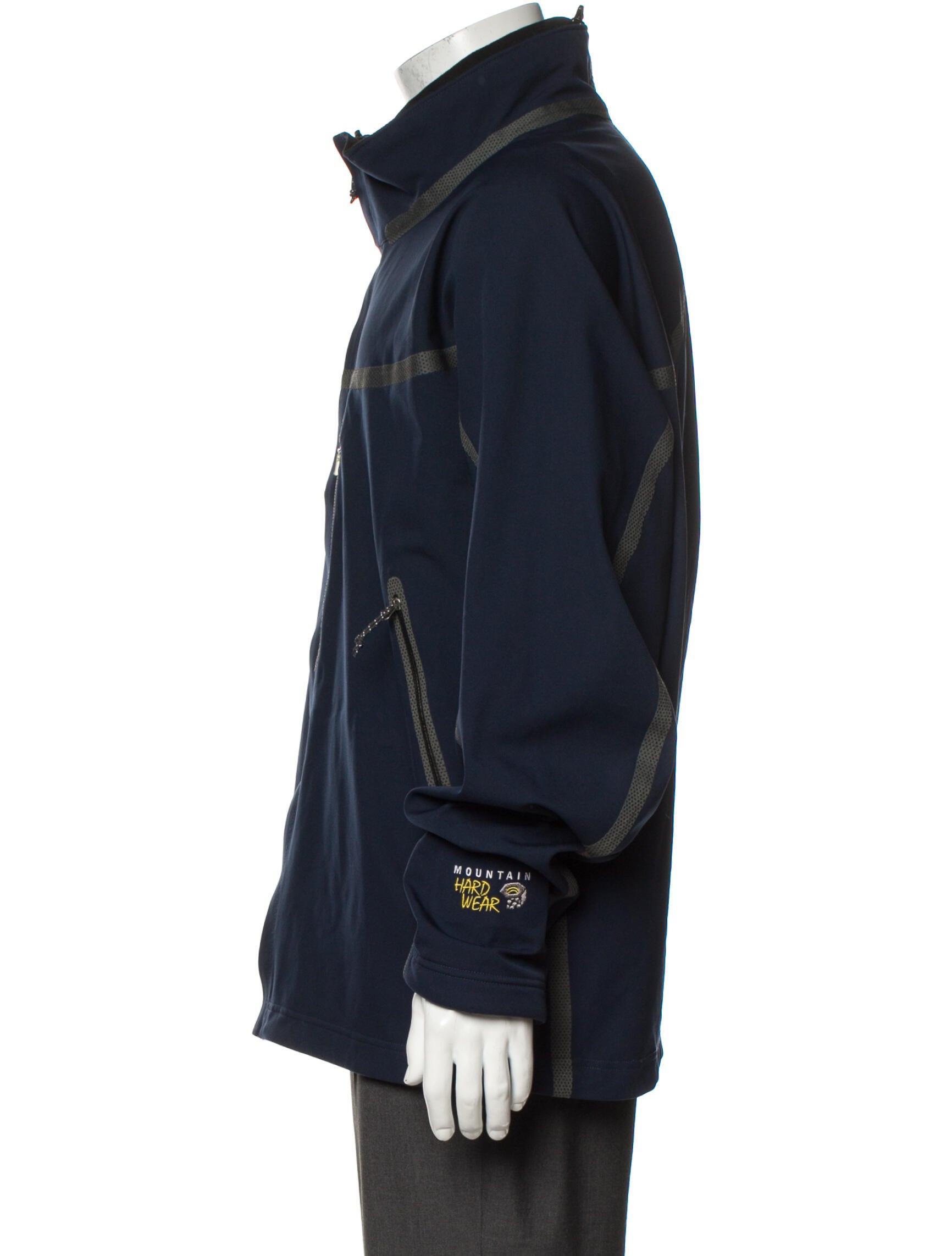 Mountain Hardwear Windbreaker Blue Outerwear, Clothing WMHOA20055