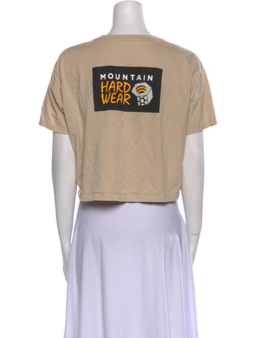 Mountain Hardwear Graphic Print Crew Neck Crop Top