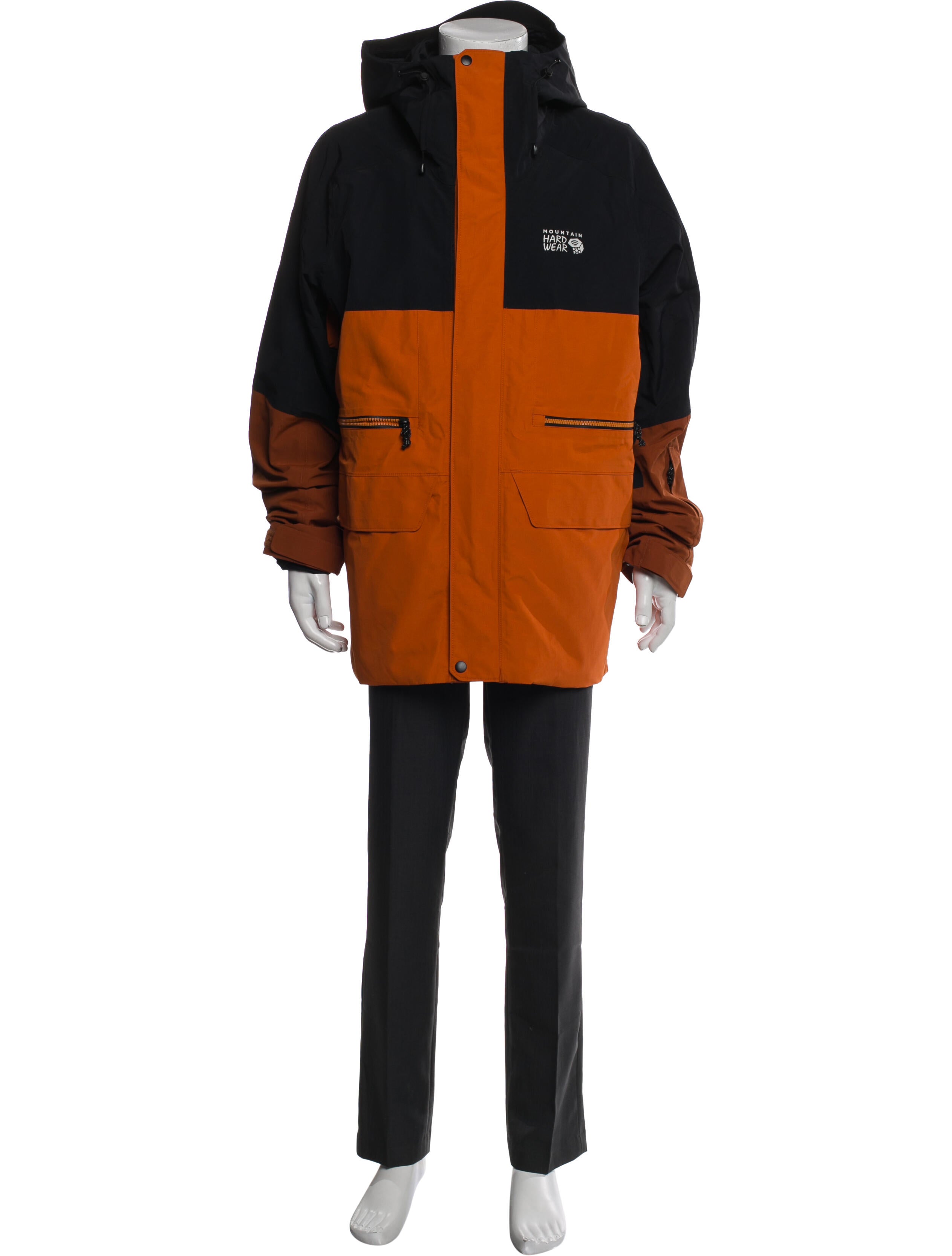 Mountain Hardwear Colorblock Pattern Parka