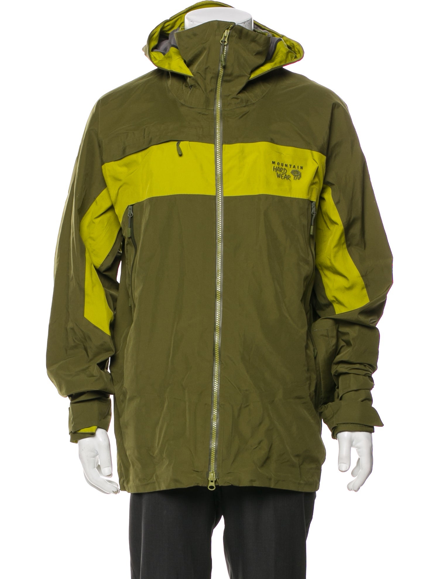 Mountain Hardwear Colorblock Pattern Parka