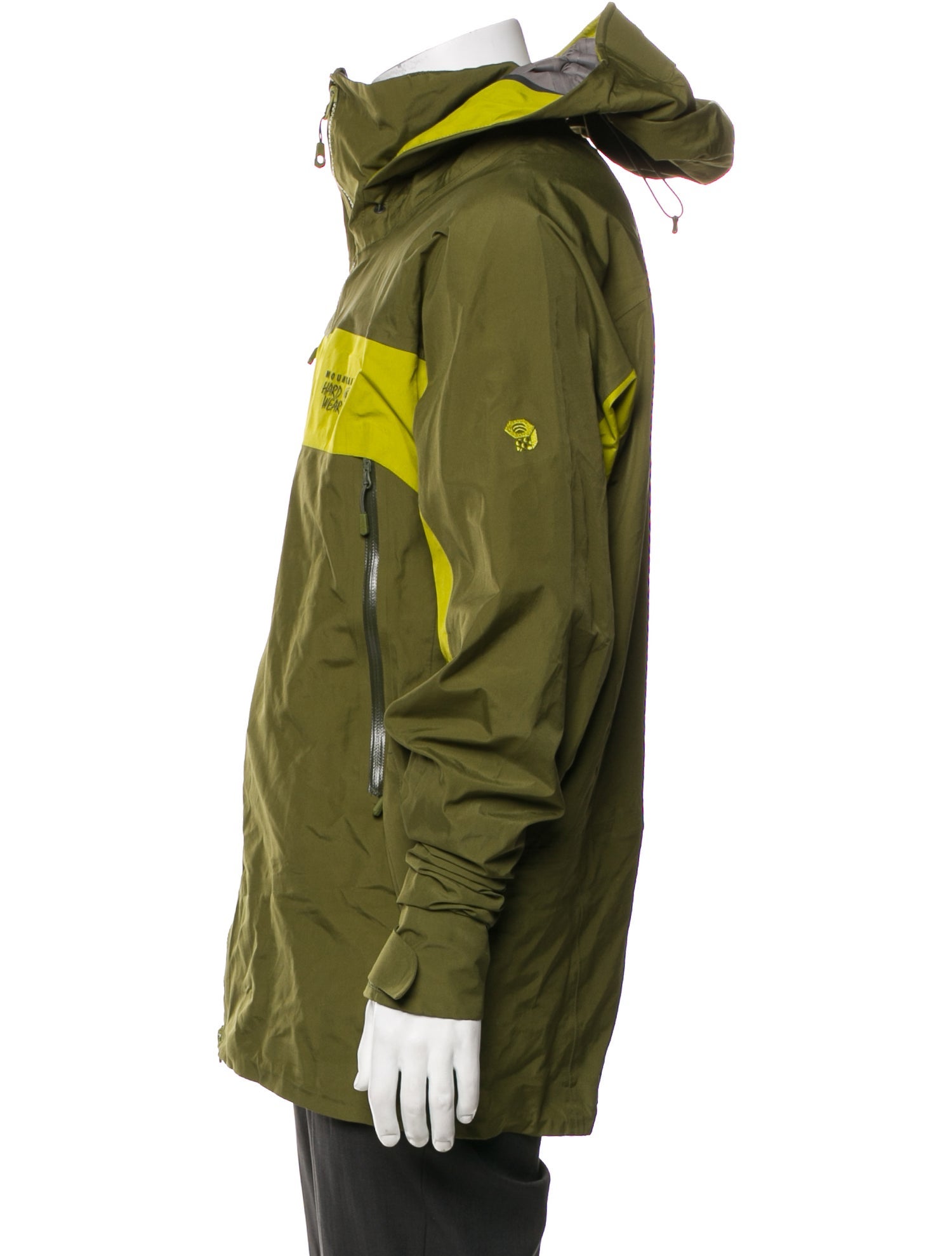 Mountain Hardwear Colorblock Pattern Parka