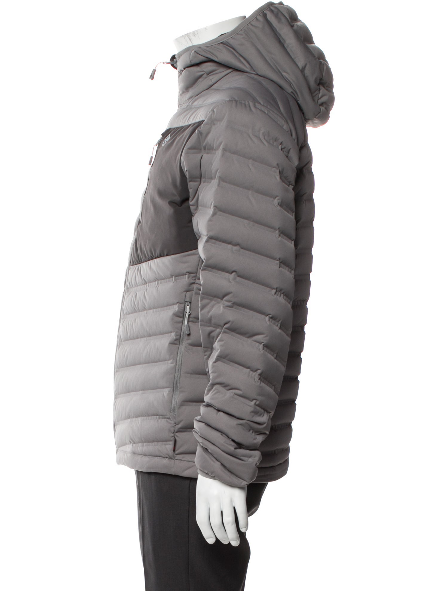 Mountain Hardwear Striped Puffer Coat