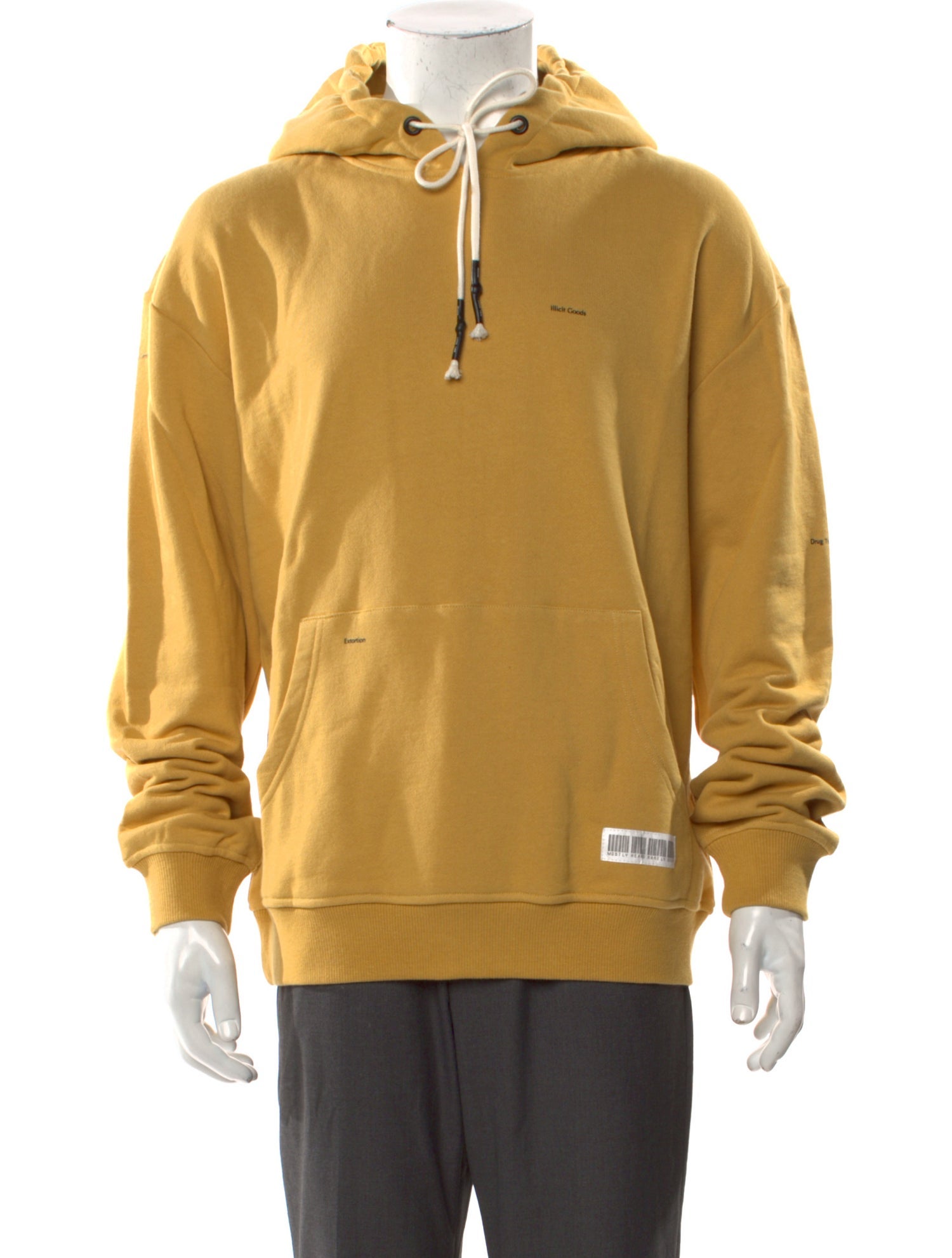 Mostly Heard Rarely Seen Crew Neck Long Sleeve Hoodie