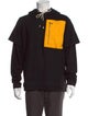 Mostly Heard Rarely Seen Wool Colorblock Pattern Hoodie