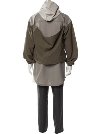 Mostly Heard Rarely Seen Colorblock Pattern Jacket