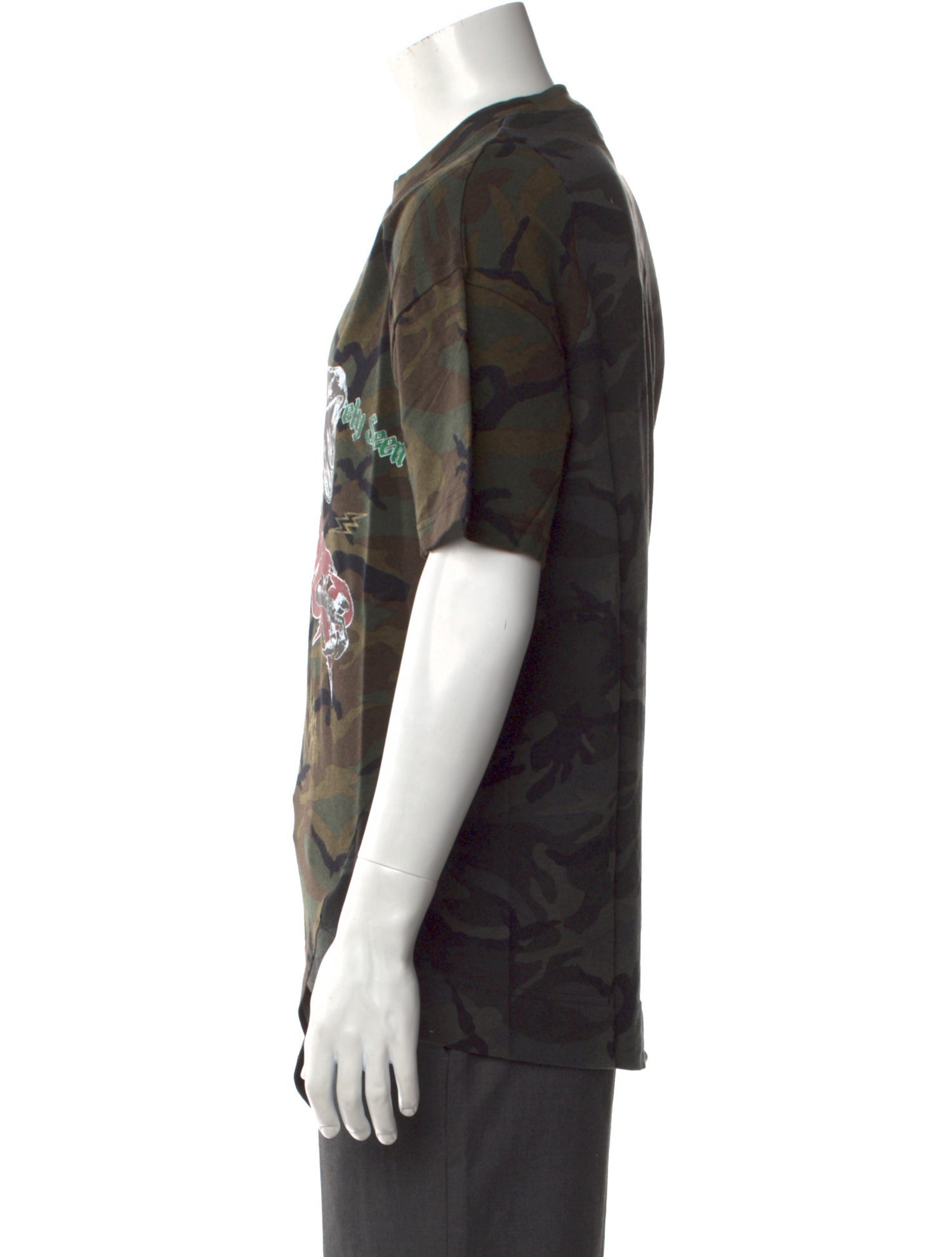 Mostly Heard Rarely Seen Graphic Print Crew Neck T-Shirt w/ Tags