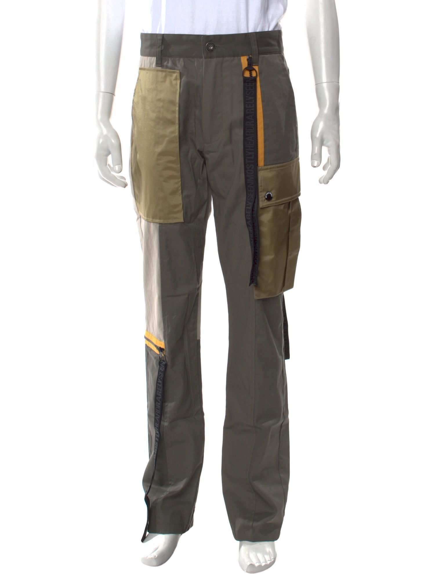 Mostly Heard Rarely Seen Colorblock Pattern Pants w/ Tags