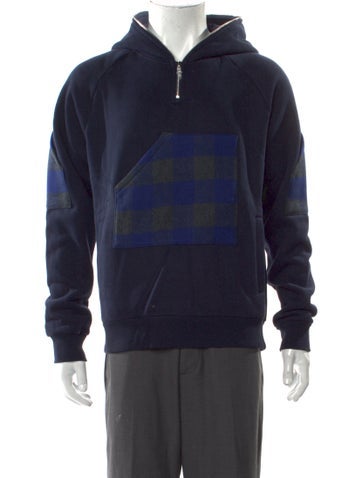 Mostly Heard Rarely Seen Sweatshirts & Hoodies Plaid Print Crew Neck Hoodie S