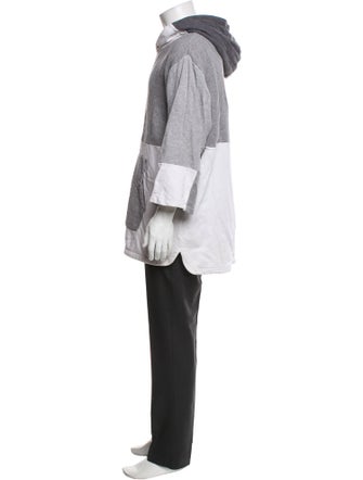 Mostly Heard Rarely Seen Colorblock Pattern Parka