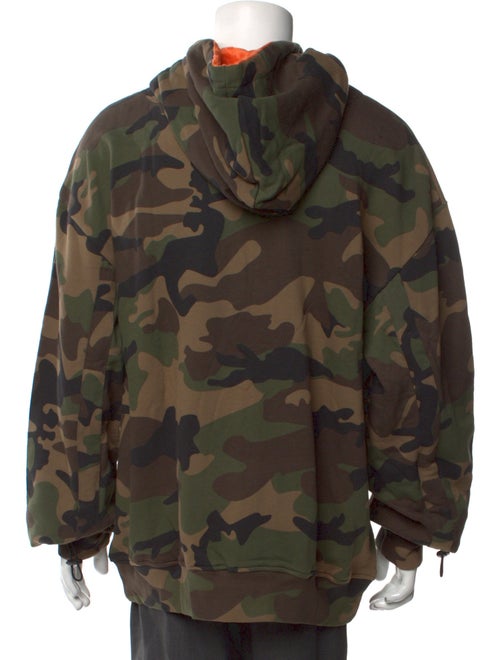 Mostly Heard Rarely Seen Camouflage Print Crew Neck Hoodie