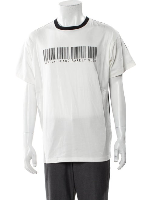 Mostly Heard Rarely Seen Graphic Print Crew Neck T-Shirt