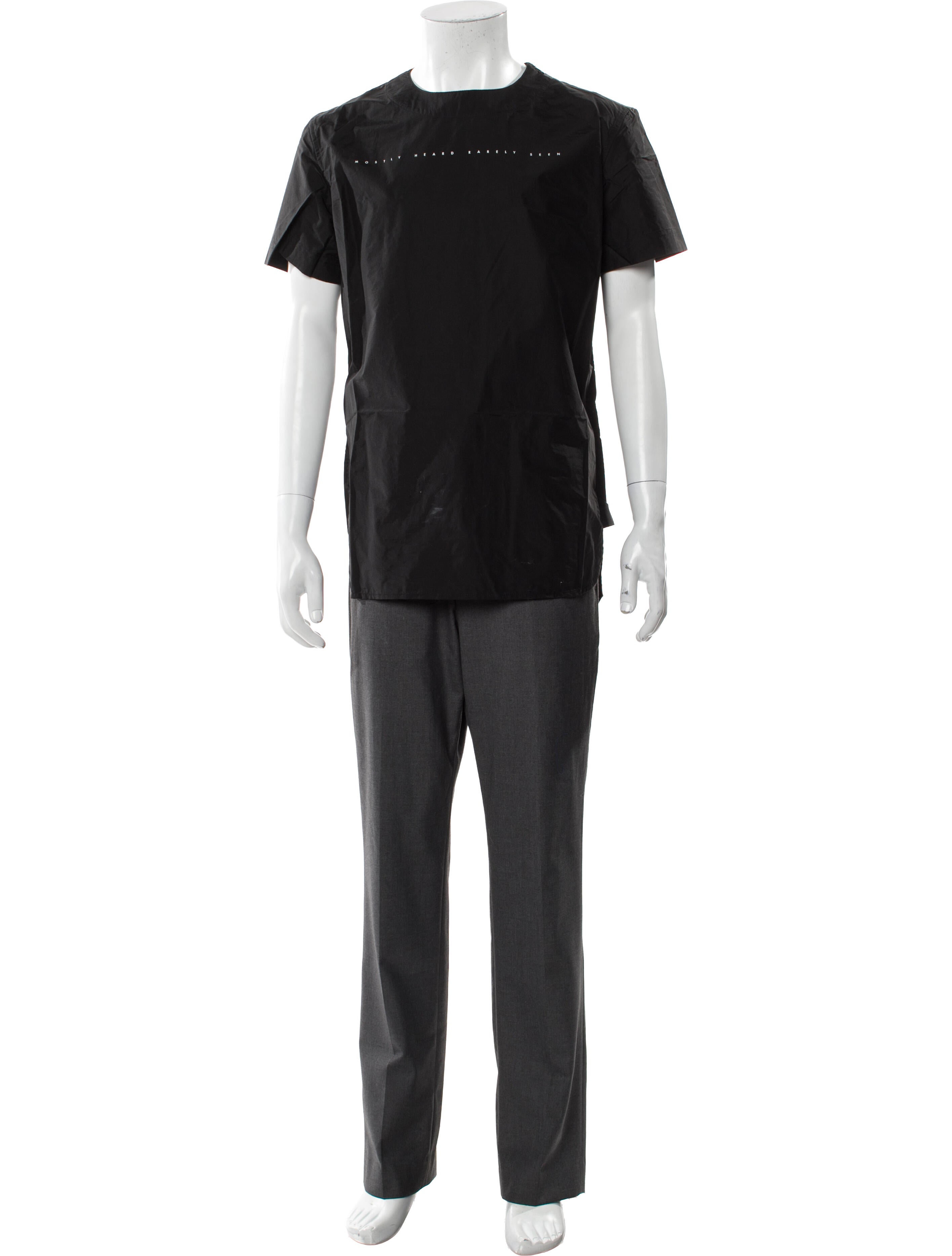 Mostly Heard Rarely Seen Crew Neck Short Sleeve T-Shirt