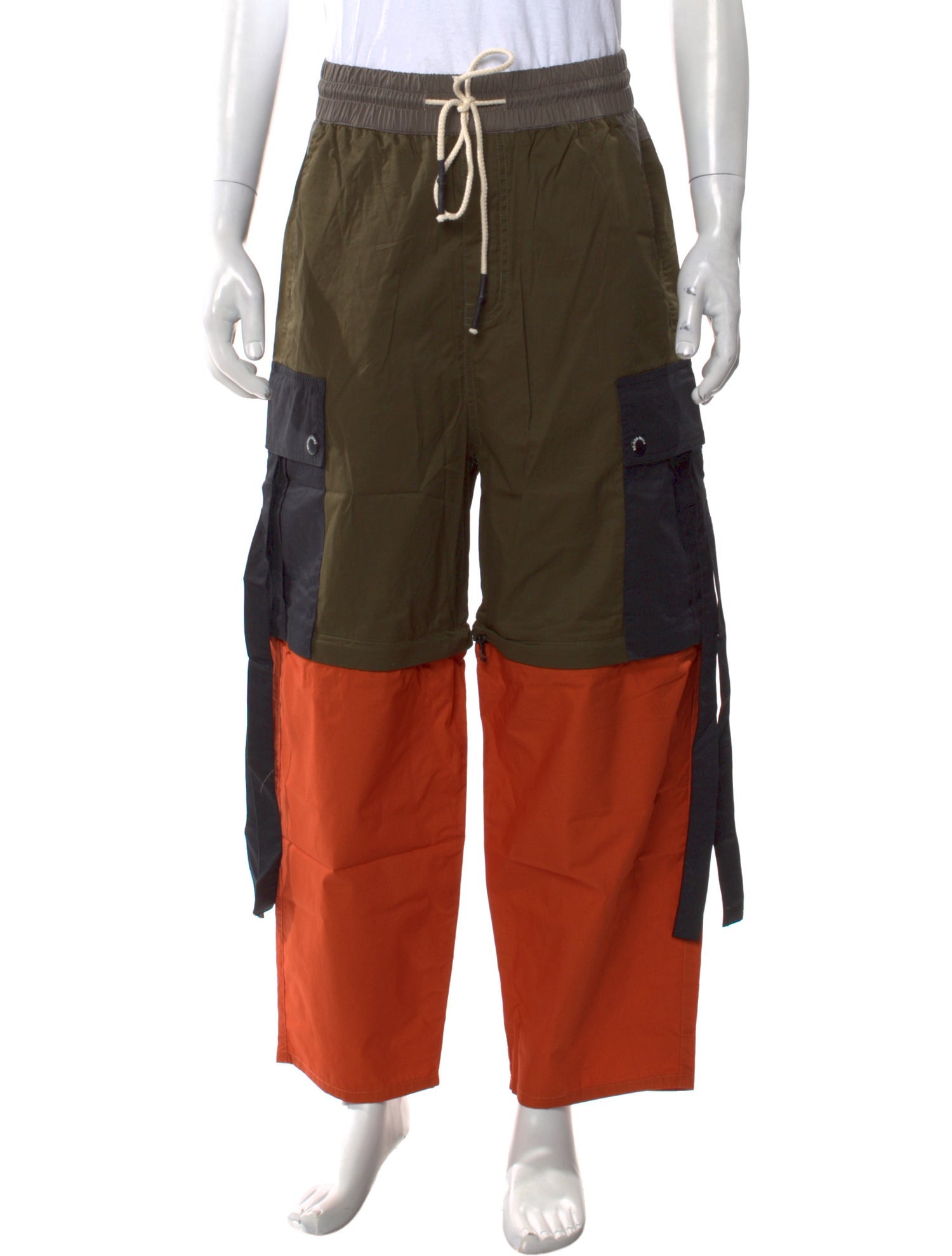 Mostly Heard Rarely Seen Colorblock Pattern Joggers