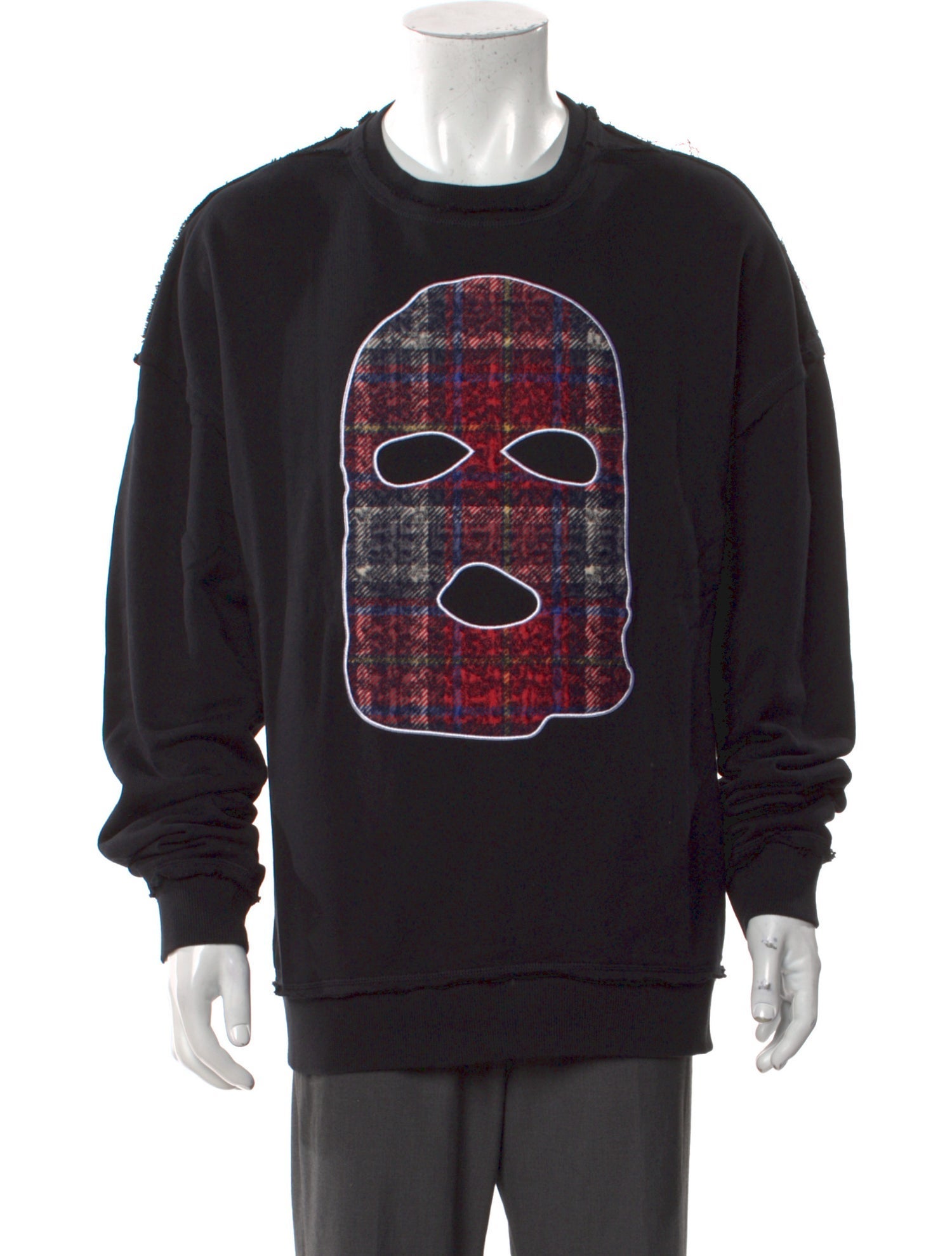 Mostly Heard Rarely Seen Graphic Print Crew Neck Sweatshirt