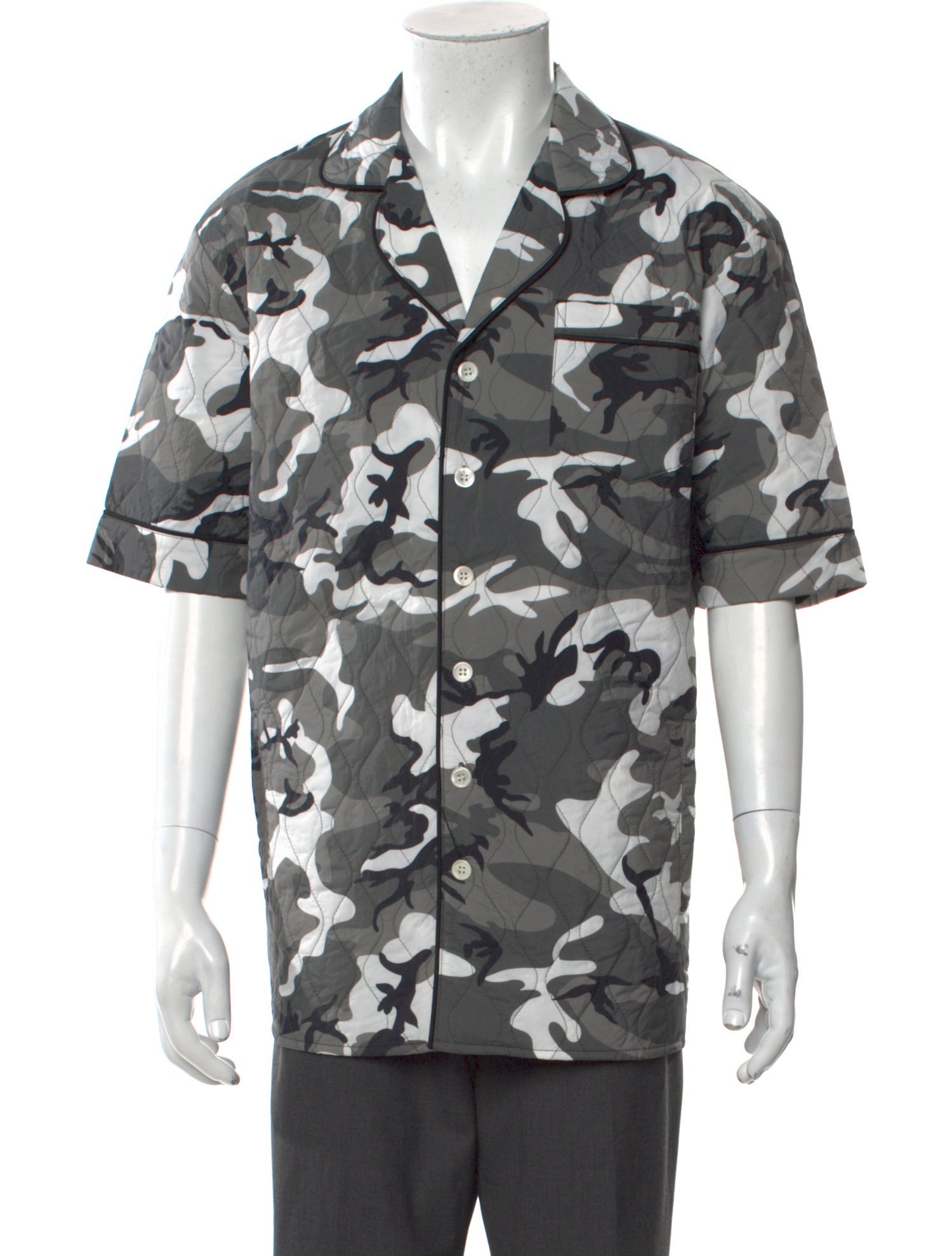 Mostly Heard Rarely Seen Floral Print Short Sleeve Shirt