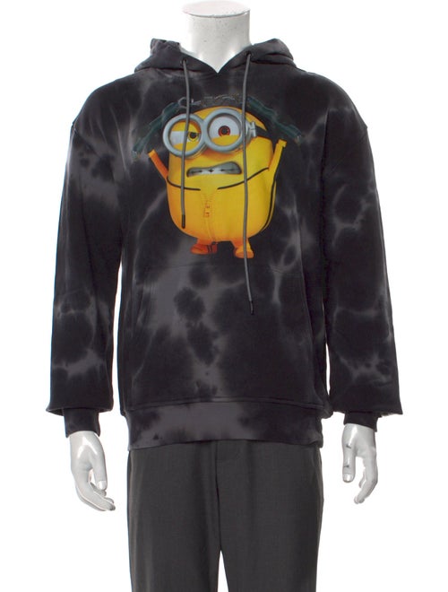 Mostly Heard Rarely Seen Graphic Print Crew Neck Hoodie