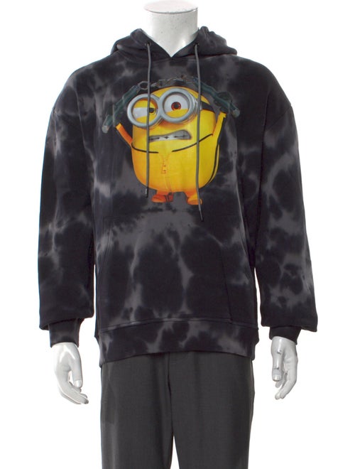 Mostly Heard Rarely Seen Graphic Print Crew Neck Hoodie