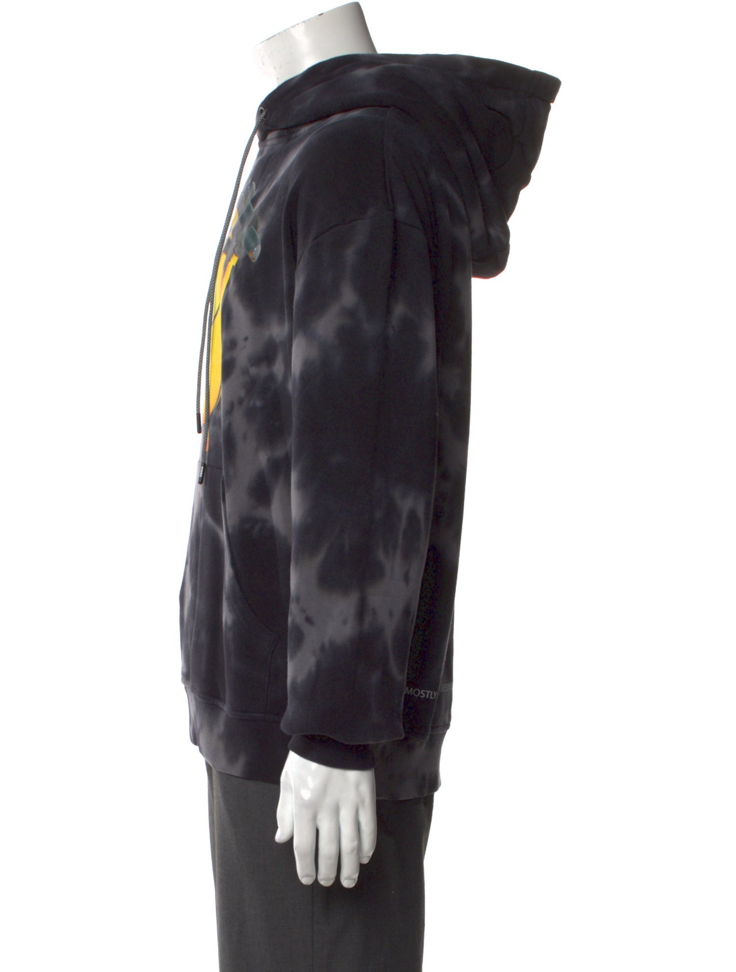 Mostly Heard Rarely Seen Graphic Print Crew Neck Hoodie