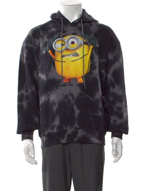 Mostly Heard Rarely Seen Graphic Print Crew Neck Hoodie